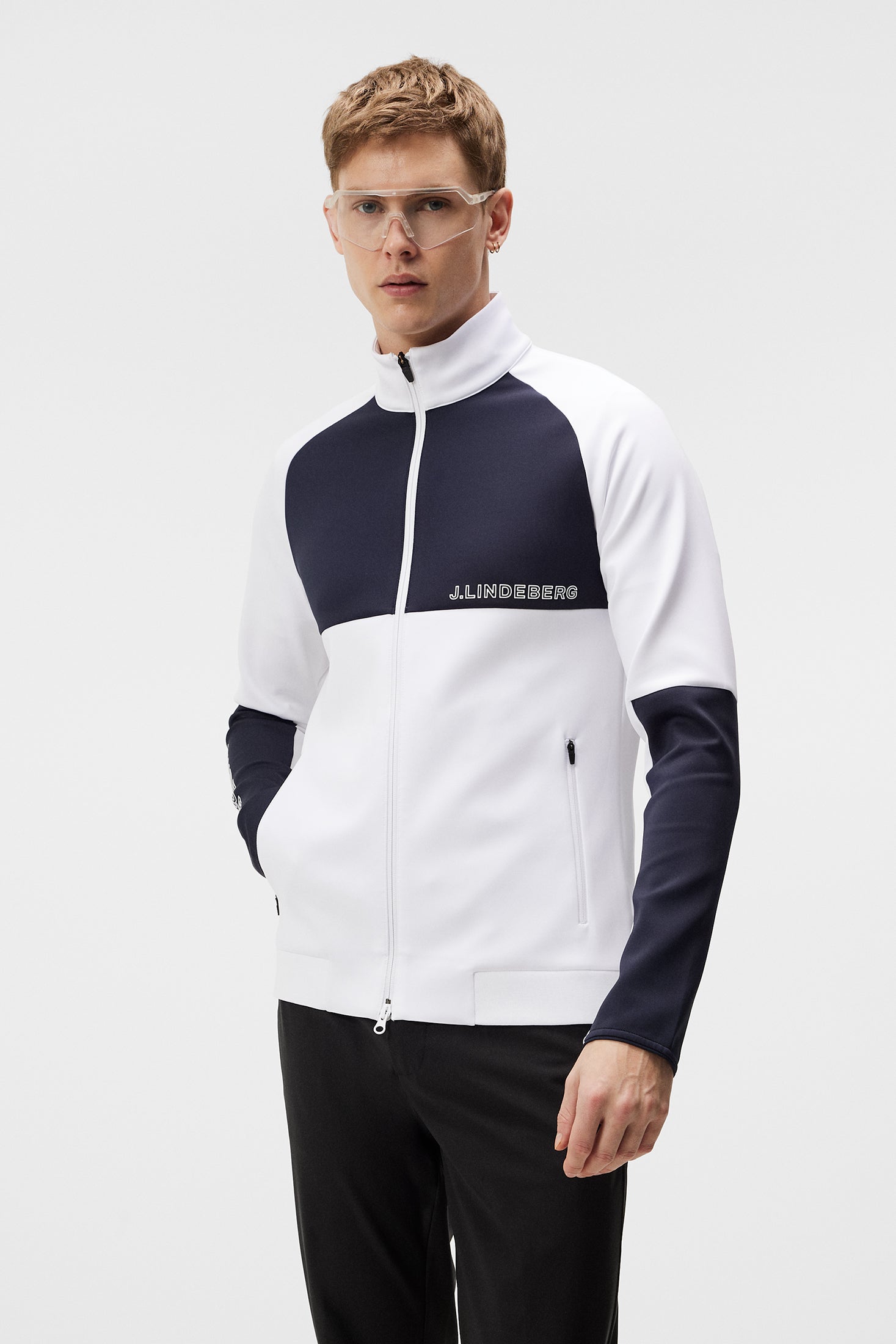 J lindeberg track on sale jacket