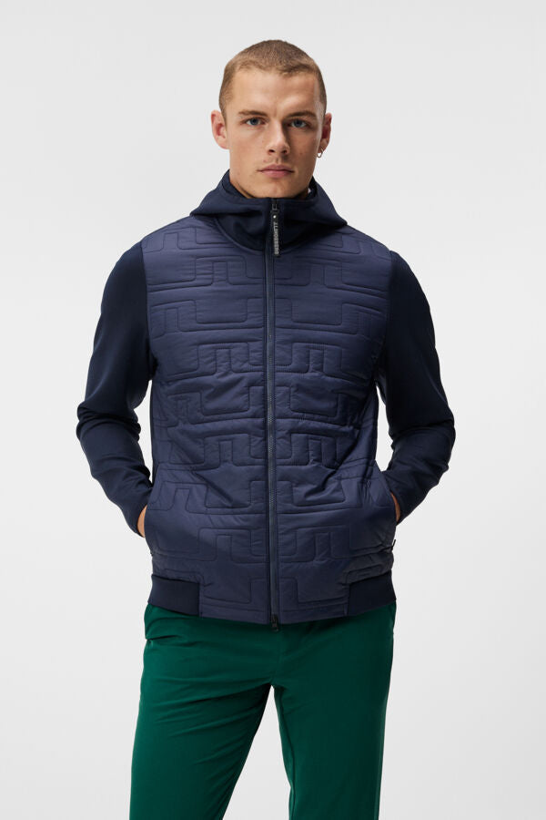 Men's Quilt Hybrid Hood Jacket