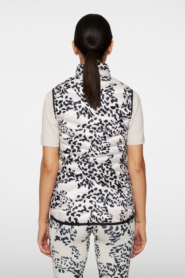 Lara Light Down Printed Vest