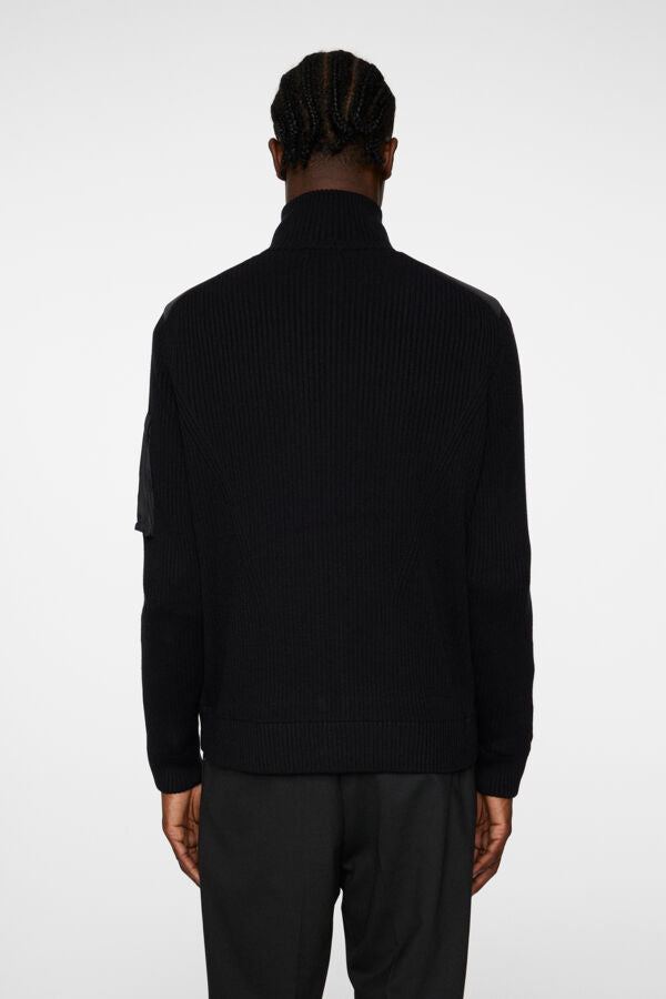 Beck Knitted Hybrid Jacket