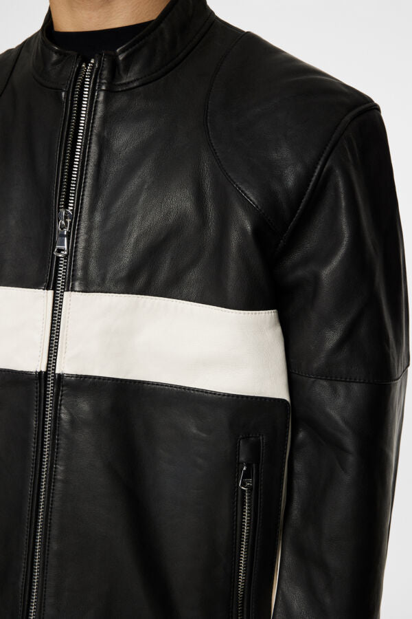 Tatum Leather Biker Jacket