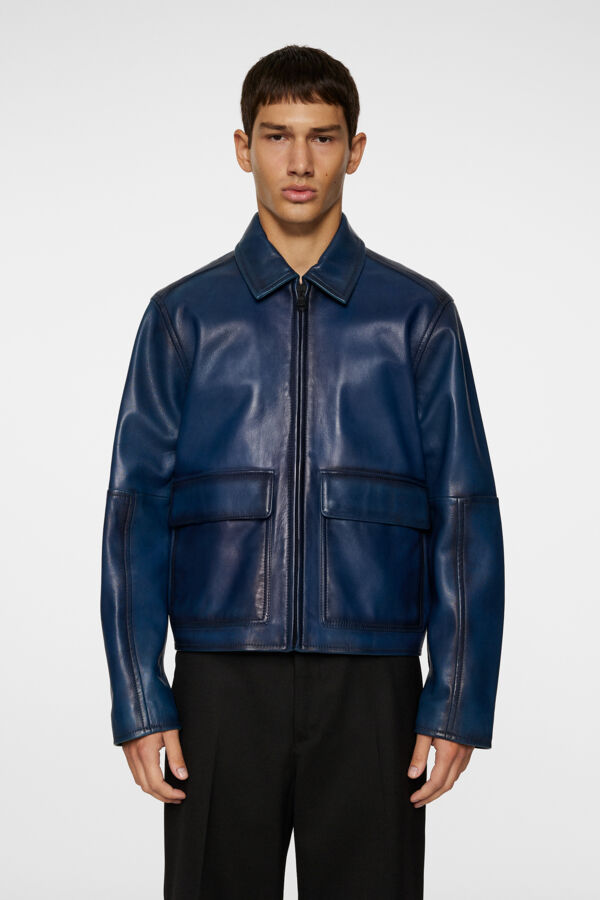 Jed Leather Party Jacket