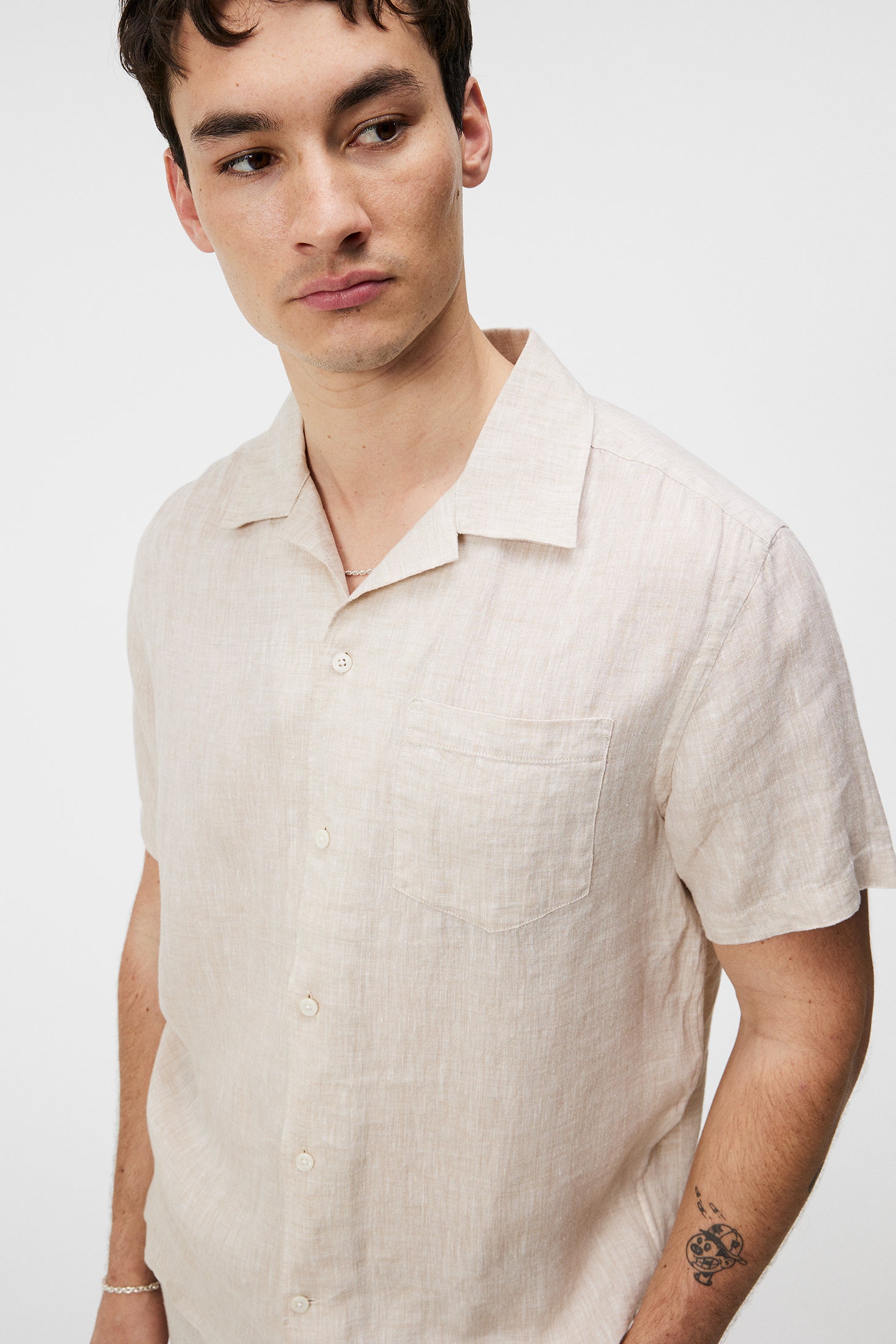 Elio Linen Melange Shirt