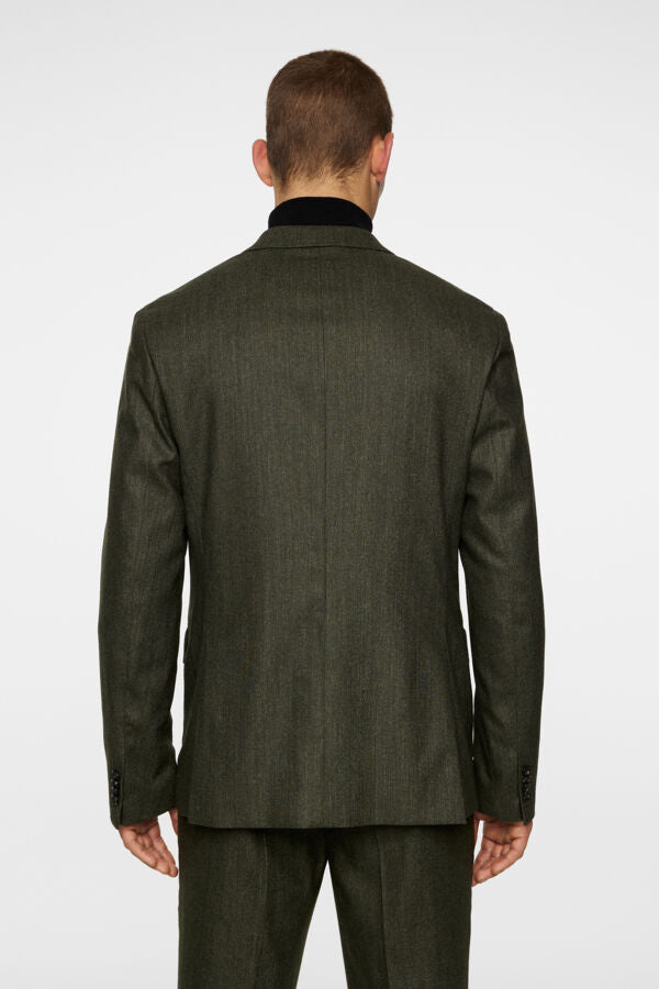 Elton Cashmere Flannel Blazer