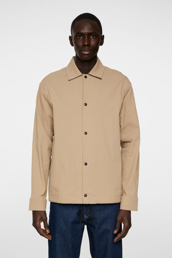 Celian Seersucker Overshirt