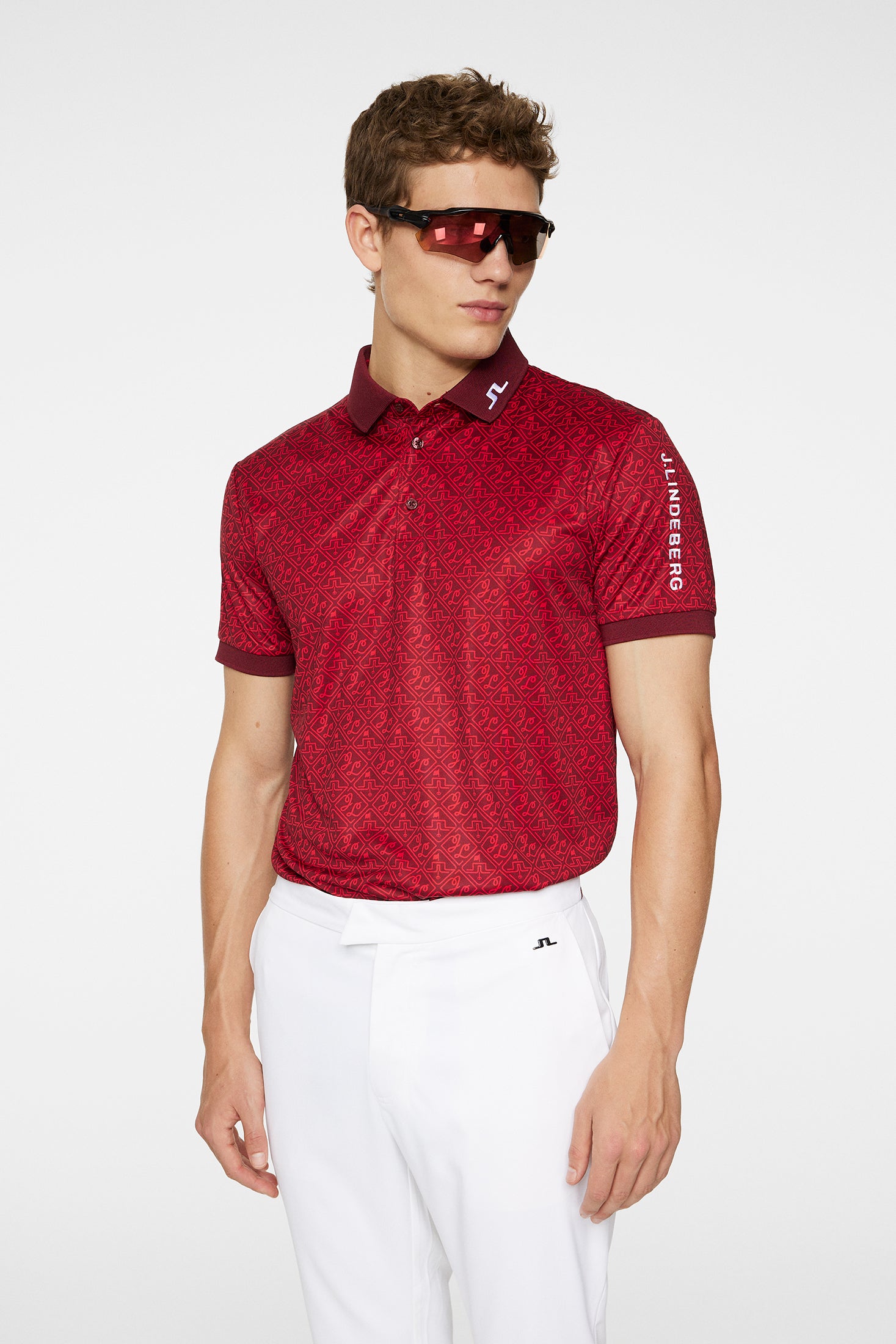 Men's Tour Tech Print Polo