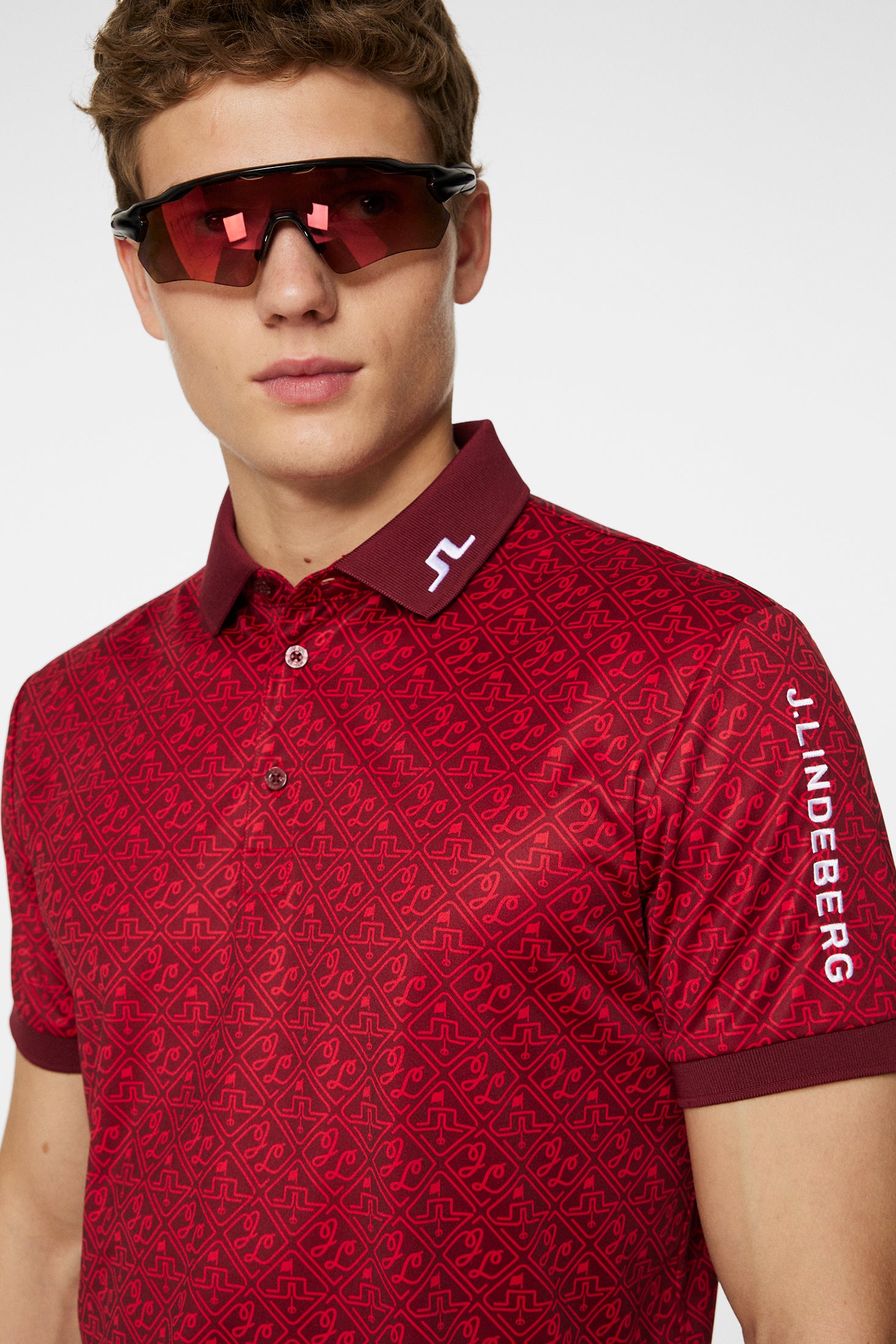 Men's Tour Tech Print Polo