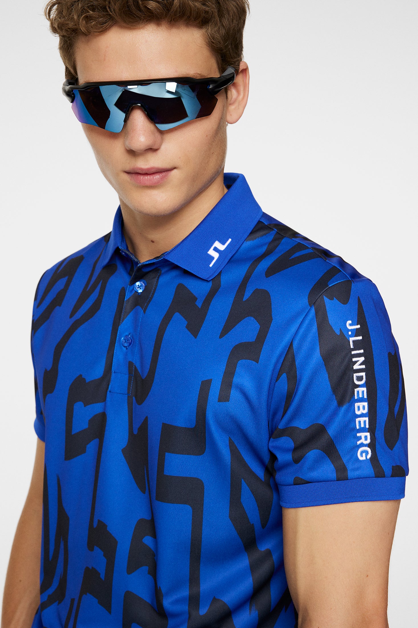 Men's Tour Tech Print Polo