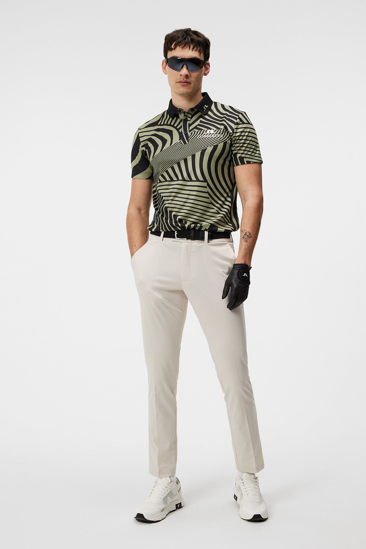 KV Tour Print Golf Polo