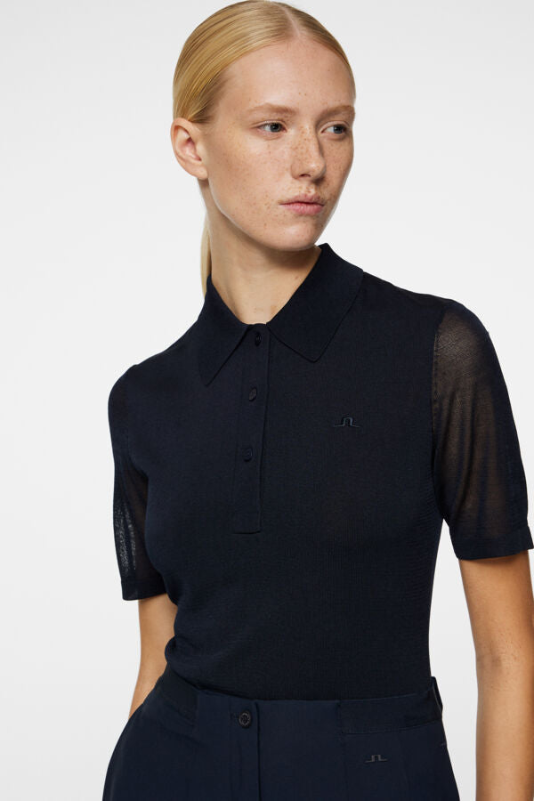 Amandine Knitted Polo