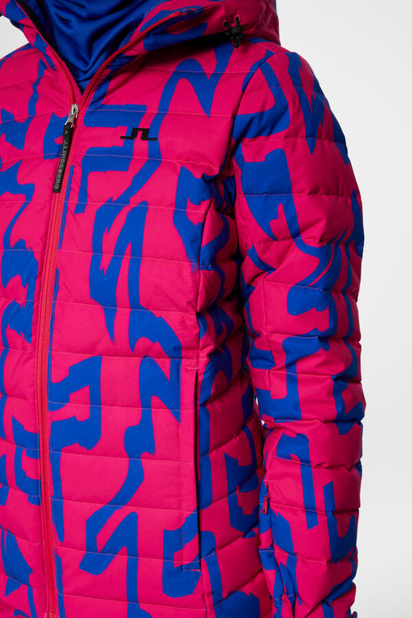 Women's Thermic Print Down Jacket