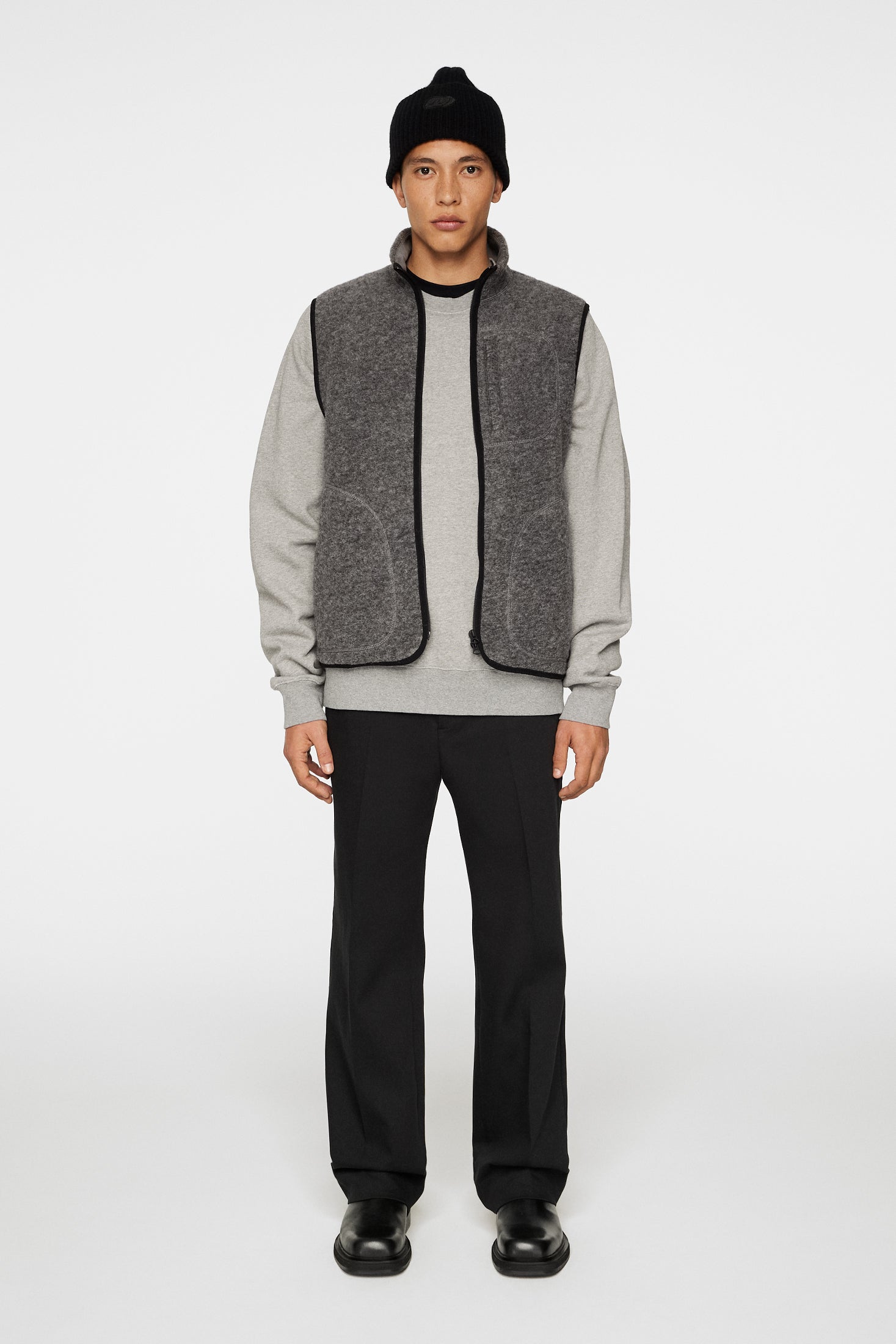 Duncan Wool Fleece Vest