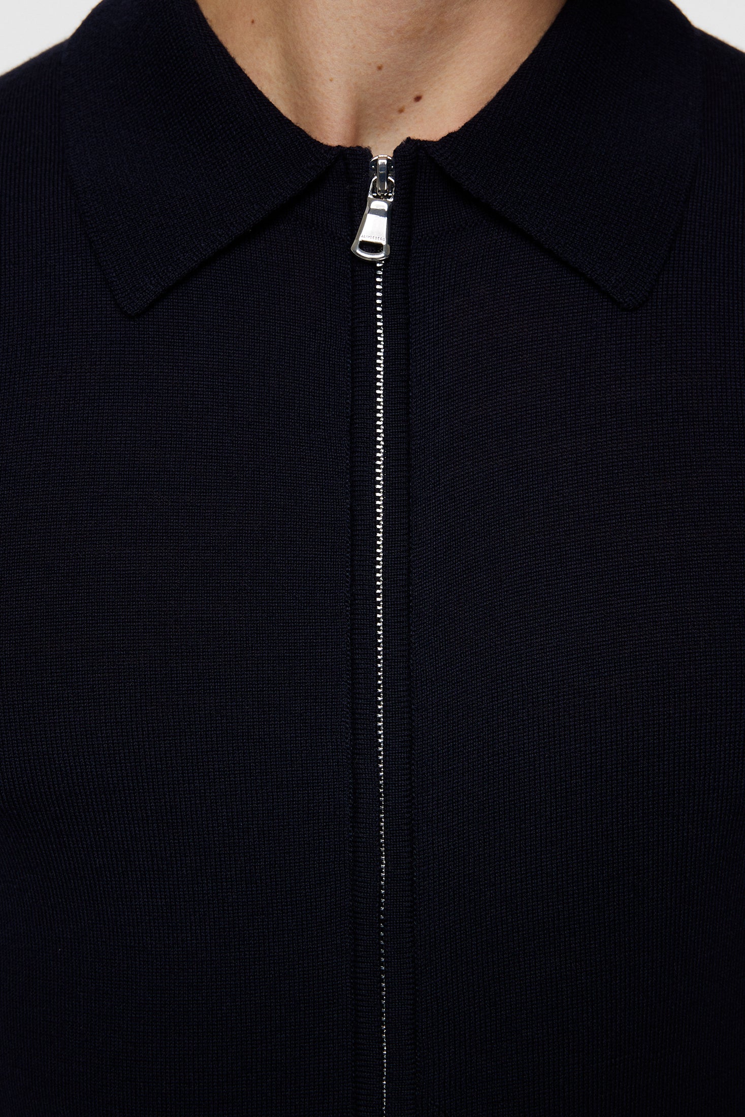 Kaleb Merino Wool Zip Cardigan