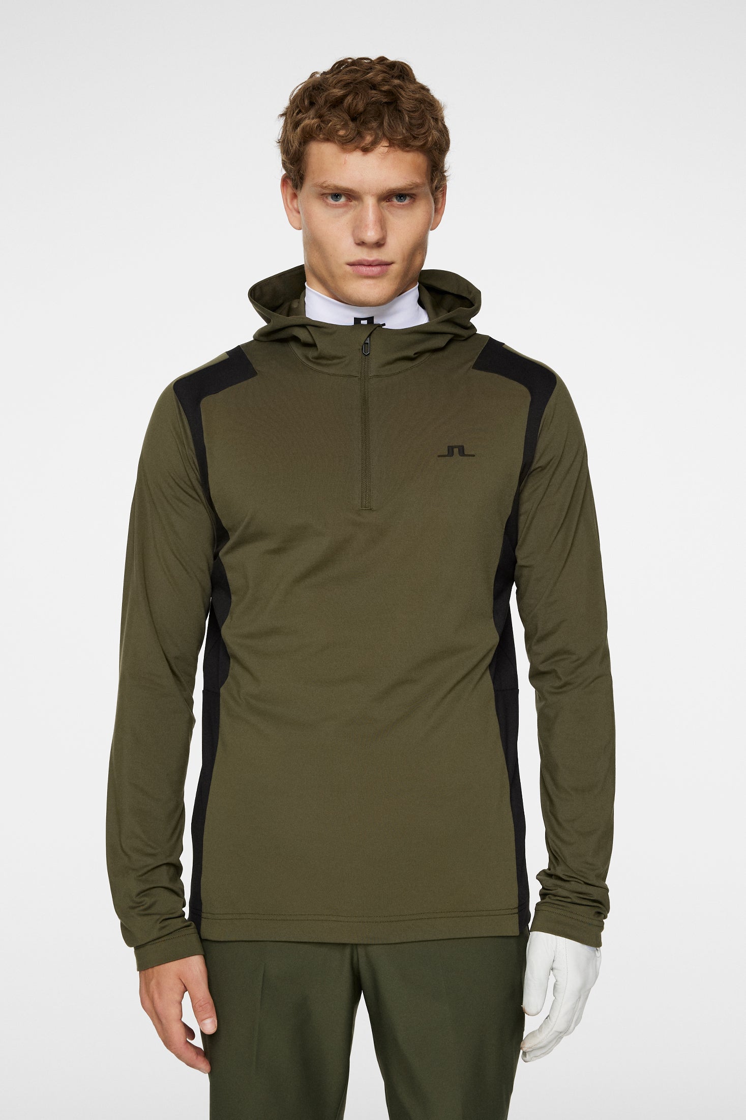 Lukas Quarter Zip Hood