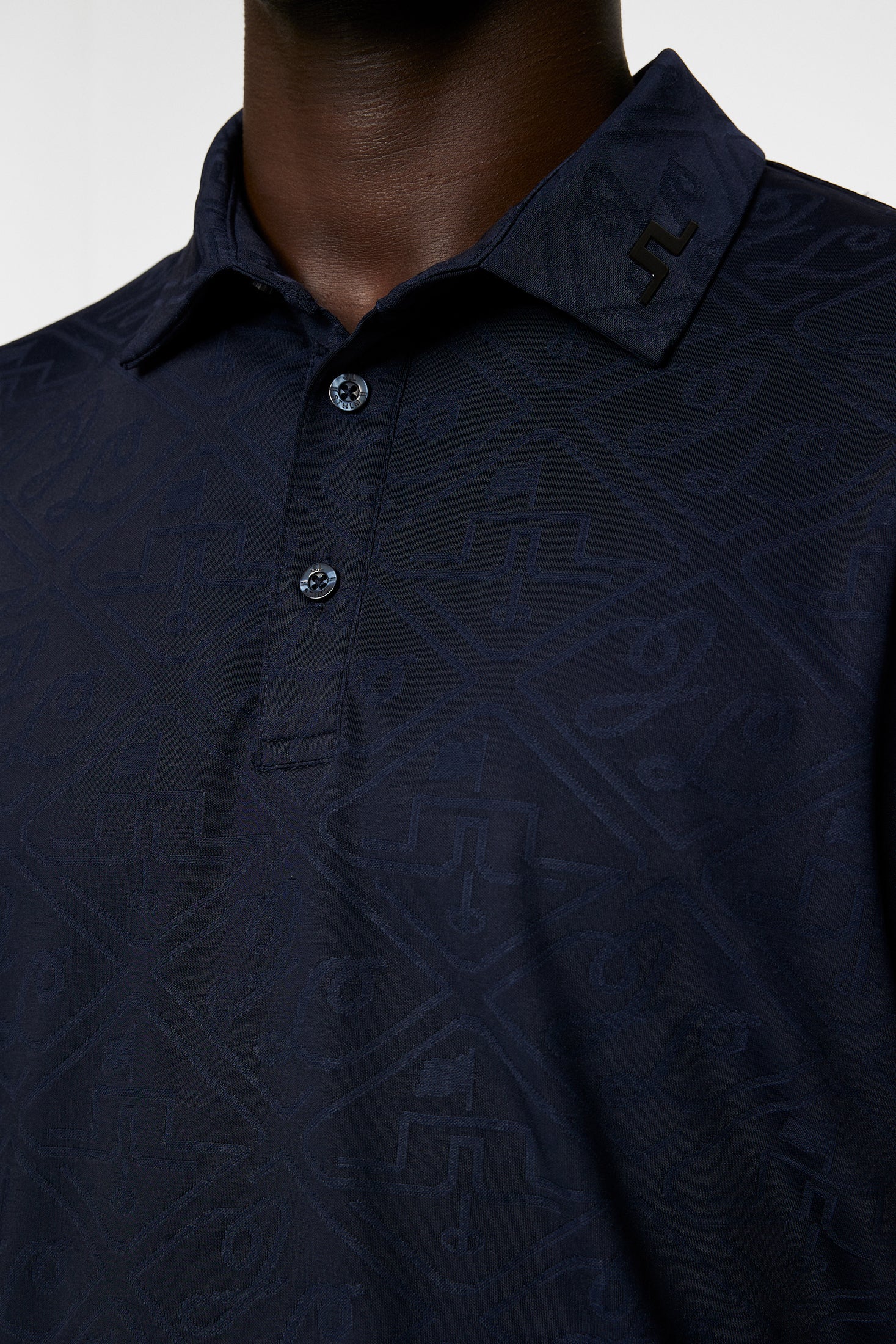 Bison Jacquard Polo