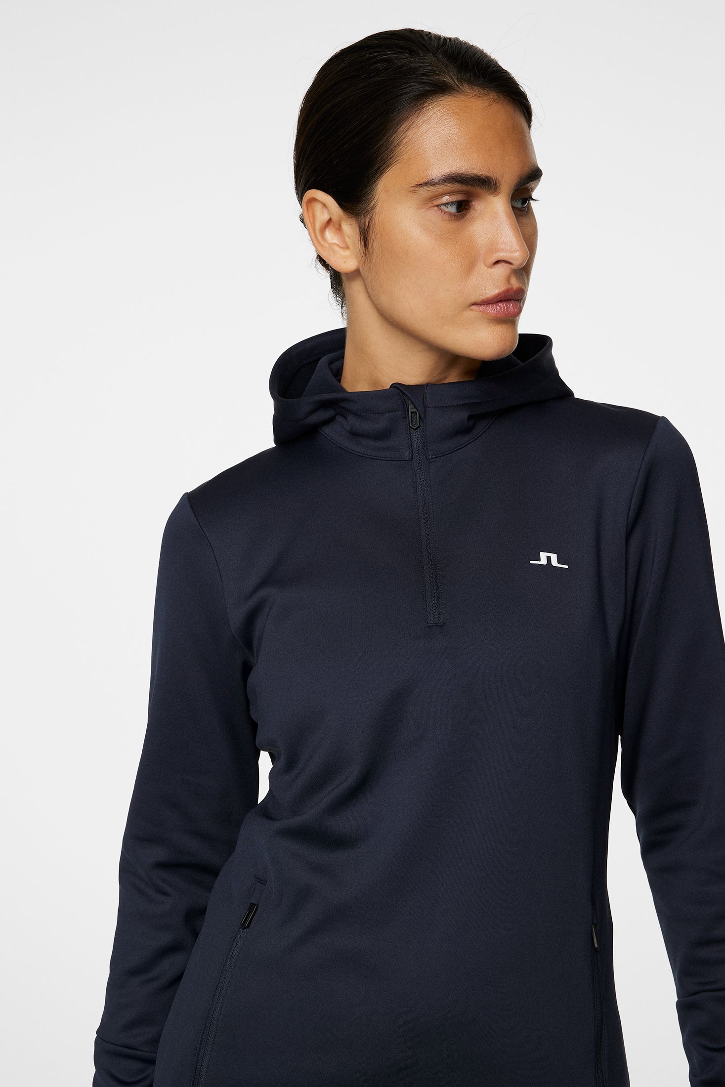 Women's Aerial Quarter Zip Hood